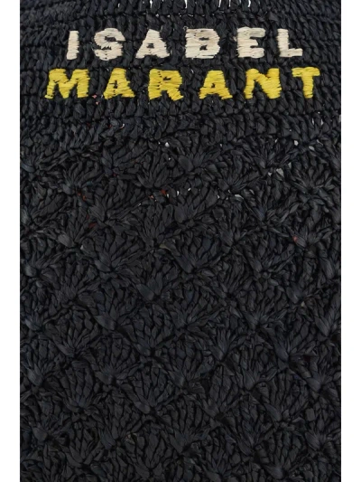 Isabel Marant Praia Small Shoulder Bag In Black