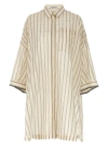 BRUNELLO CUCINELLI STRIPED SHIRT SHIRT, BLOUSE