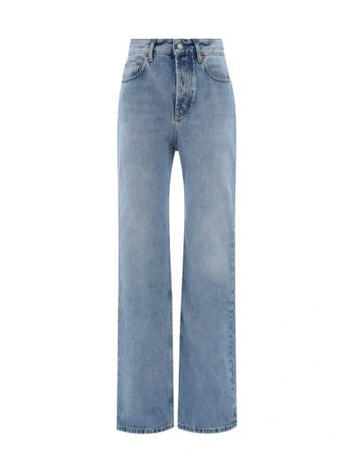 Saint Laurent Jeans In Blue Bay