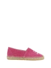 Isabel Marant Canae Logo-embroidered Espadrilles In Fuchsia