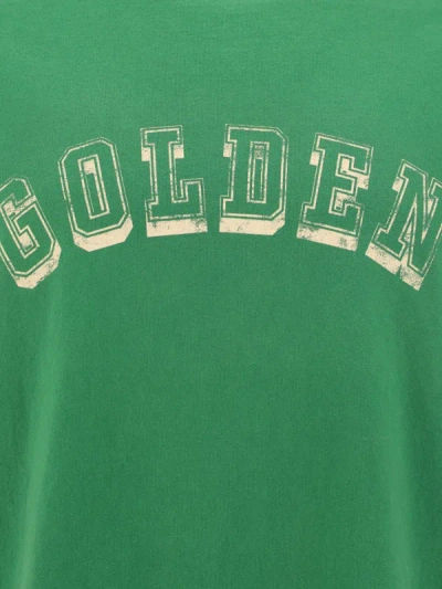 Golden Goose T-shirt In Green