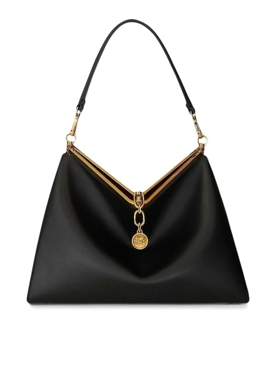 Etro Vela Shoulder Bag In Black