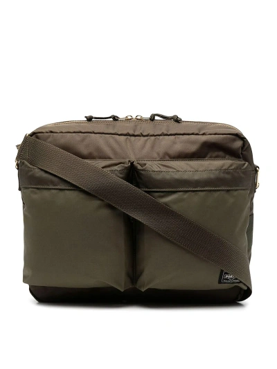 Porter-yoshida & Co 2-way Luggage Bag In Green