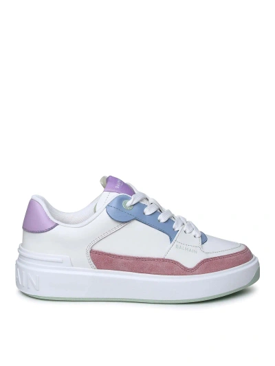 Balmain B-court Flip Low-top Sneakers In Multicolour