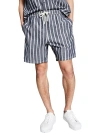 AND NOW THIS MENS STRIPED DRAWSTRING CASUAL SHORTS