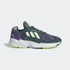 Adidas Originals Women's Yung 1 Shoes In Legend Ivy / Hi-res Yellow / Active Purple In Multi
