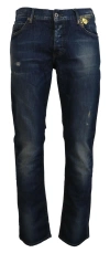 EXTE WASHED COTTON STRAIGHT FIT MEN CASUAL MEN'S JEANS