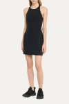 Beyond Yoga Space Dye Under Lock And Key Minidress In Black