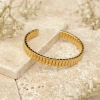Alco Jewelry Women's Sunkissed Cuff Bracelet In Gold In Gold