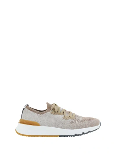 Brunello Cucinelli Sneakers In Beige