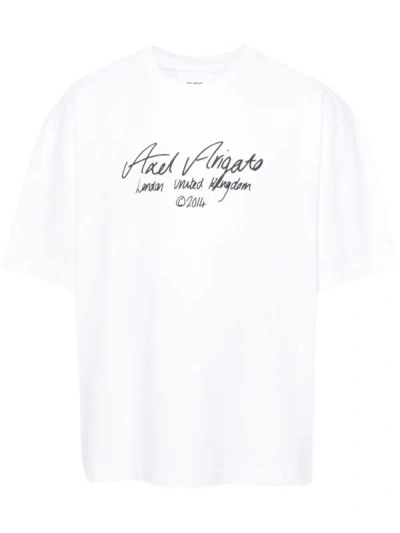 Axel Arigato Essential Cotton T-shirt In White