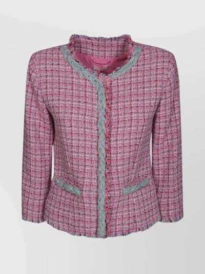 Liu •jo Liu Jo Jackets In Pink