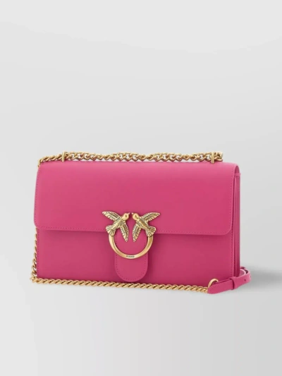 Pinko Classic Love Shoulder Bag In Fuchsia