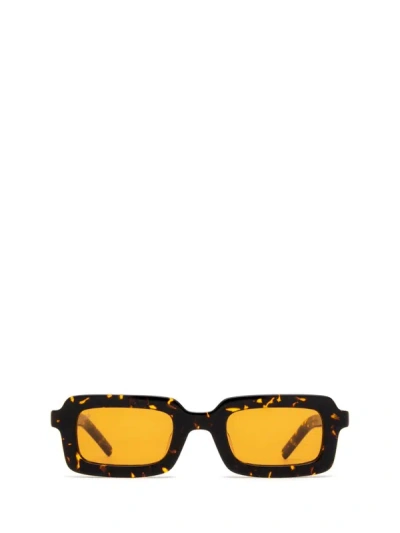 Akila Tortoiseshell & Orange Eos Sunglasses In Tokyo Tortoise