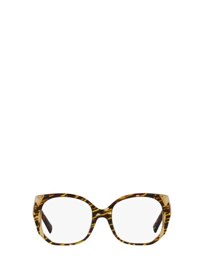 Alain Mikli Eyeglasses In Savane Yellow/yellow