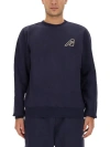 Autry Icon Crewneck Sweatshirt In Blue