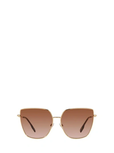 Burberry Sunglasses In Light Gold