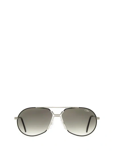 Cazal 968 Black - Silver Sunglasses