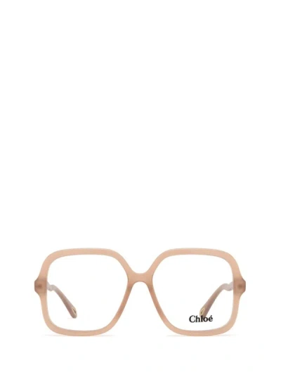 Chloé Eyeglasses In Nude