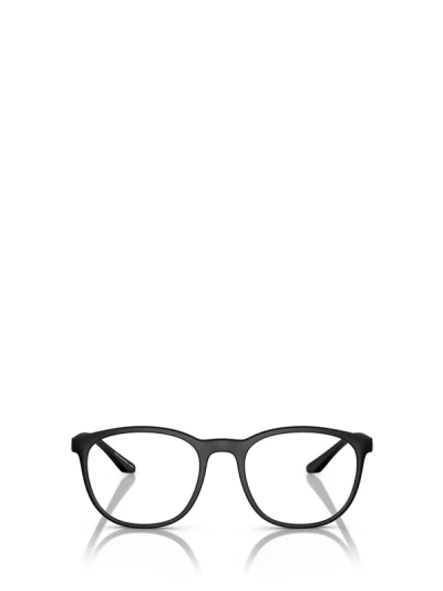 Emporio Armani Eyeglasses In Matte Black