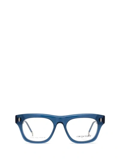 Eyepetizer Eyeglasses In Transparent Blue