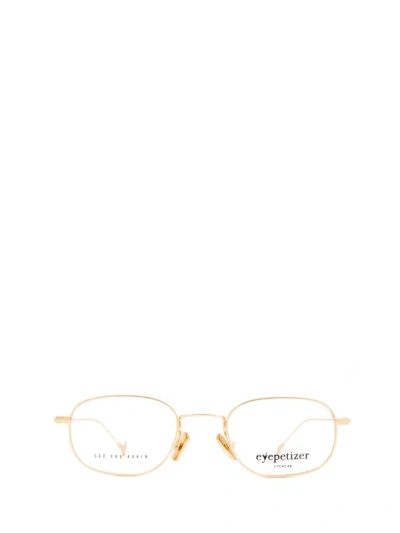 Eyepetizer Eyeglasses In Matte Gold