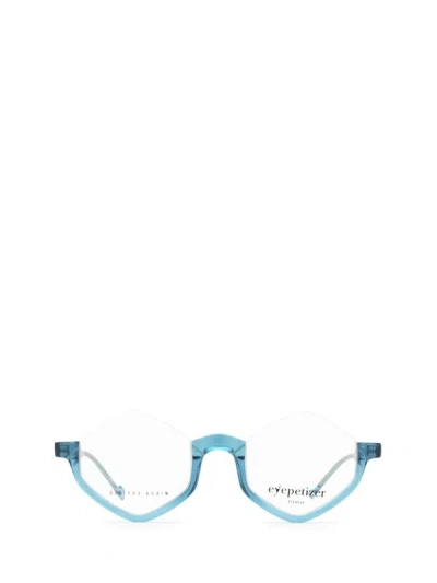 Eyepetizer Eyeglasses In Teal Blue