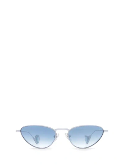 Eyepetizer Alameda Matt Silver Sunglasses