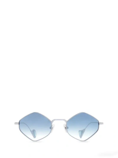 Eyepetizer Sunglasses In Matt Silver