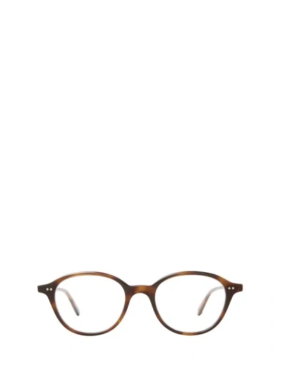 Garrett Leight Eyeglasses In Spotted Brown Shell