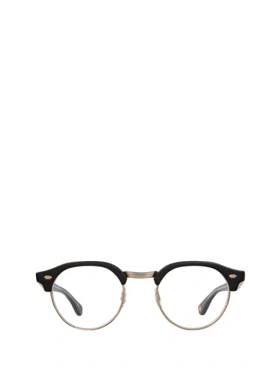 Garrett Leight Eyeglasses In Black-gold