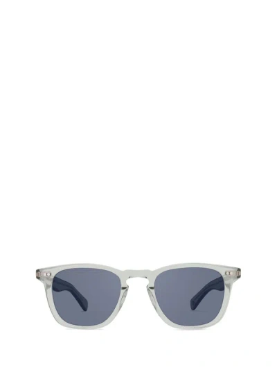 Garrett Leight Sunglasses In Llg/blue Smoke