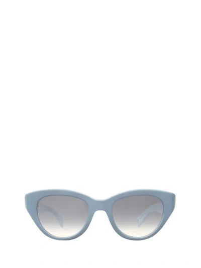 Garrett Leight Sunglasses In Powder Blue