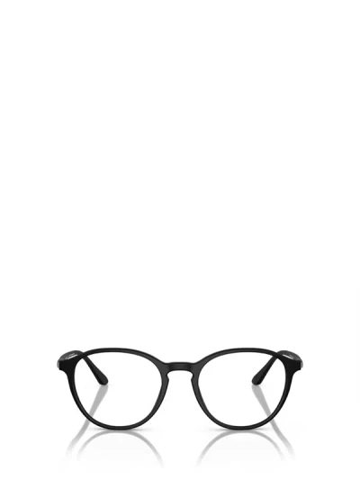 Giorgio Armani Eyeglasses In Matte Black