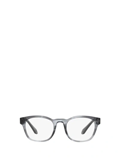 Giorgio Armani Ar7242 Glasses In Striped Blue