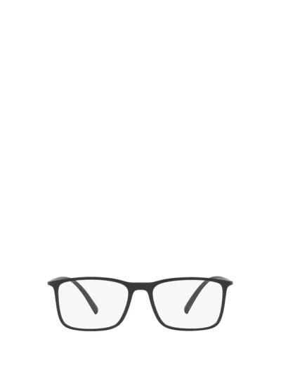 Giorgio Armani Eyeglasses In Matte Black
