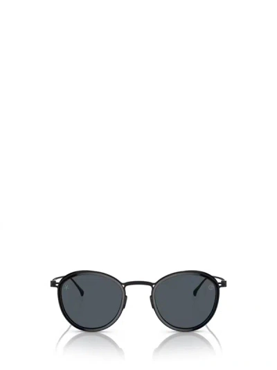 Giorgio Armani Sunglasses In Shiny Black