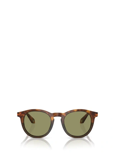 Giorgio Armani Sunglasses In Havana Red / Opal Olive Green