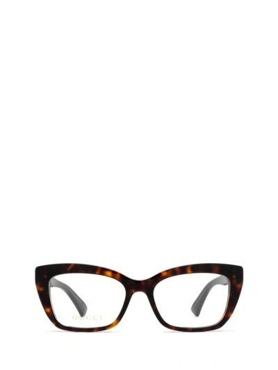 Gucci Eyewear Eyeglasses In Havana