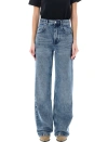 Isabel Marant Étoile Isabel Marant Etoile Bymara Cargo Jeans In Blue