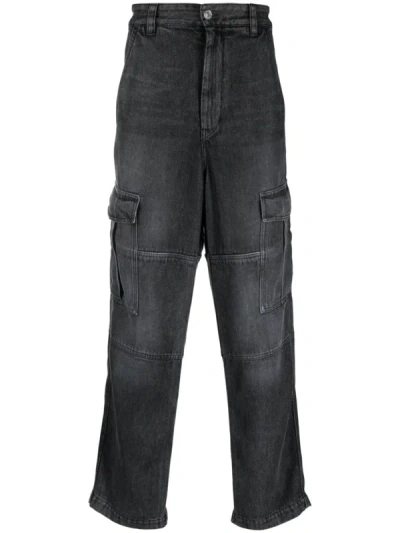 Isabel Marant Terence Cargo Jeans In 02gy Grey