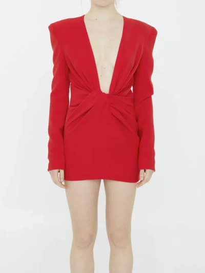 Monot Mônot Woman Mini Dress Red Size 6 Polyester