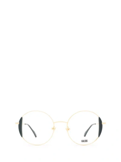 Kaleos Eyeglasses In Gold & Green