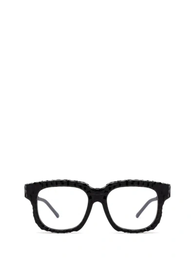 Kuboraum Eyeglasses In Black Matt & Handcraft Finishing