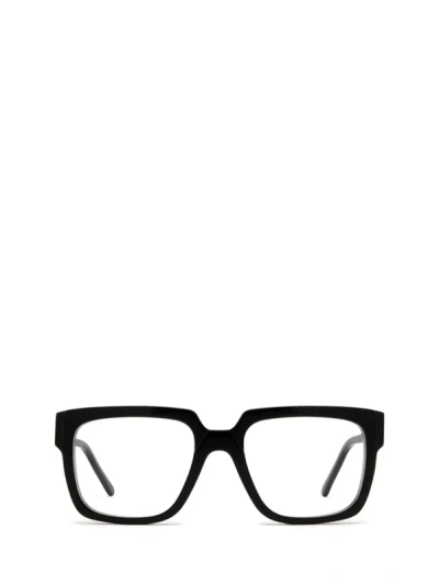 Kuboraum Eyeglasses In Black Shine