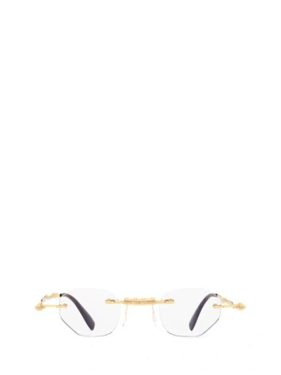 Kuboraum Eyeglasses In Gold