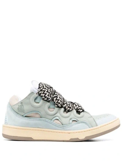 Lanvin Sneakers In Pale Blue