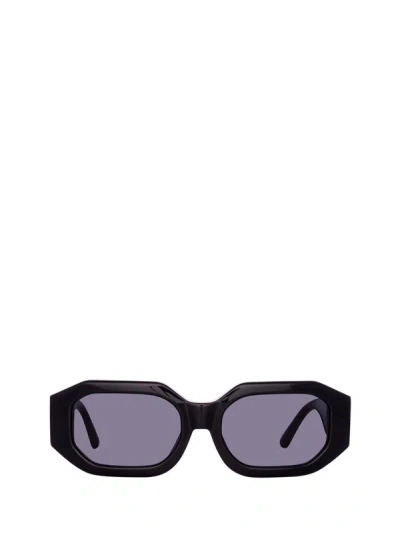 Linda Farrow Sunglasses In Black / Silver