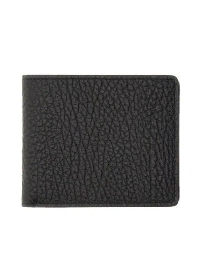 Maison Margiela Wallet With Logo Unisex In Black
