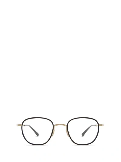 Mr Leight Mr. Leight Eyeglasses In Black-white Gold
